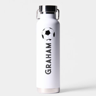 Name des Fußballspielers Trinkflasche
