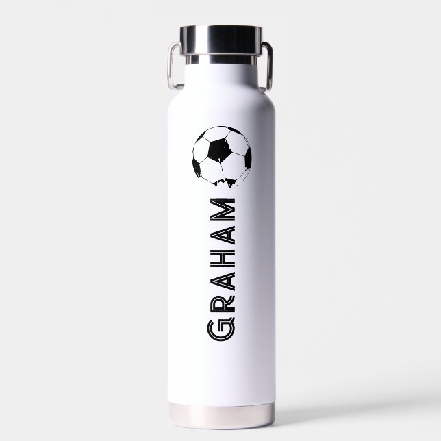 Name des Fußballspielers Trinkflasche (Vorne)