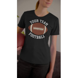 Name des Fußballteams, Name und Nummer des Spieler T-Shirt