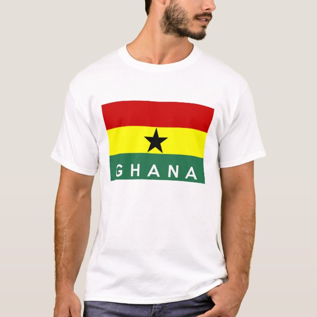 Name des ghanaischen Landes T-Shirt (Vorderseite)