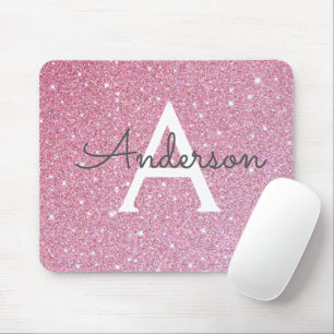 Name des Glitzer Rose Mousepad