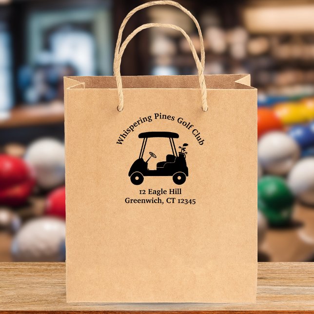 Name des Golf Cart Logos Gummistempel (Von Creator hochgeladen)