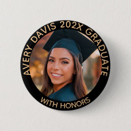 Name des Graduate Foto Year mit Ehrengrad Button