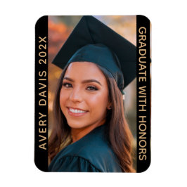 Name des Graduate Foto Year mit Ehrengrad Magnet