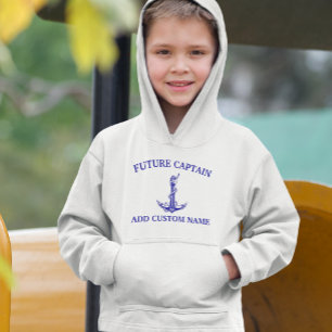 Name des Hauptmanns der Vintagen Nautic Anchope Hoodie