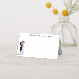 Name des Hochzeitskopfes Platzkarte