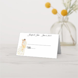 Name des Hochzeitskopfes Platzkarte