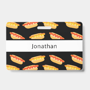 Name des Hot Dogs für die Lebensmittelproduktion Ausweis