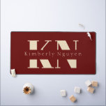 Name des Kalligraphie-Skripts Schreibtischunterlage<br><div class="desc">Kalligraphie-Skriptname, den Sie anpassen können, wenn Sie ein so elegantes Geschenk gewollt haben</div>