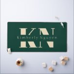 Name des Kalligraphie-Skripts Schreibtischunterlage<br><div class="desc">Kalligraphie-Skriptname, den Sie anpassen können, wenn Sie ein so elegantes Geschenk gewollt haben</div>