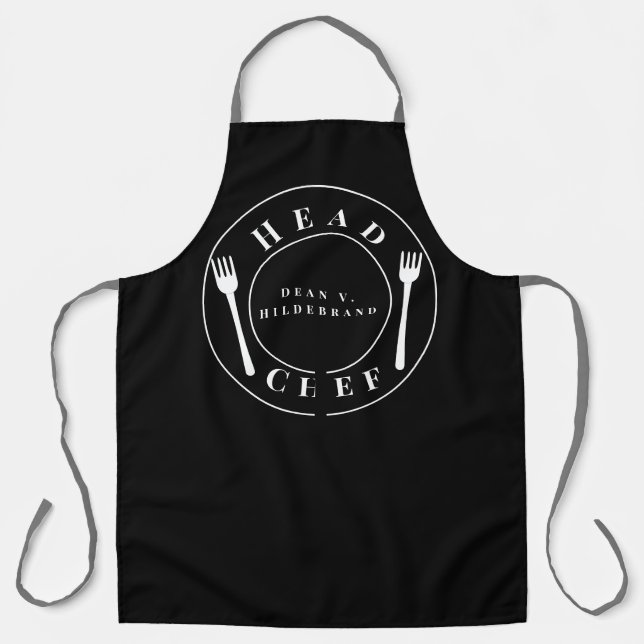 Name des Koch Schürze (Vorderseite)