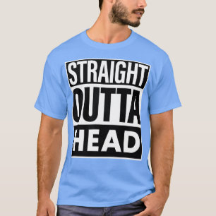 Name des Kopfes direkt vor dem Kopf T-Shirt