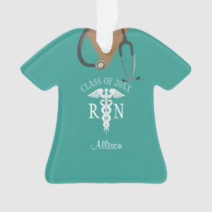 Name des Krankenpflegers Abschluss Ornament