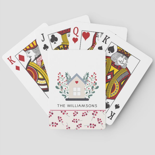 Name des Landhauses und der Berries Spielkarten (Rückseite)