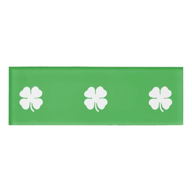 Name des Leaf-Etiketts Namenschild (Vorderseite)