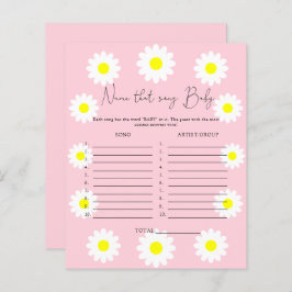 Name des Liedes \ Wildblumen Babydusche