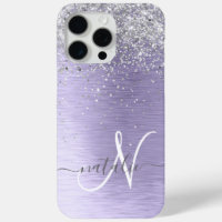 Name des lila gebürsteten Metalls Silber Glitzer M