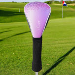 Name des lila Glitzer Sparkle Glam Metal Monogram Golf Headcover<br><div class="desc">Lila Imitat Foil Metallic Sparkle Glitzer gebürstete Metall Monogram Name Golf Driver Cover. Das macht den perfekten 16 Geburtstag,  Hochzeit,  Brautparty,  Jubiläum,  Babydusche oder Junggeselinnen-Abschied Geschenk für jemanden,  der Lieben glamourösen Luxus und schicke Stile.</div>