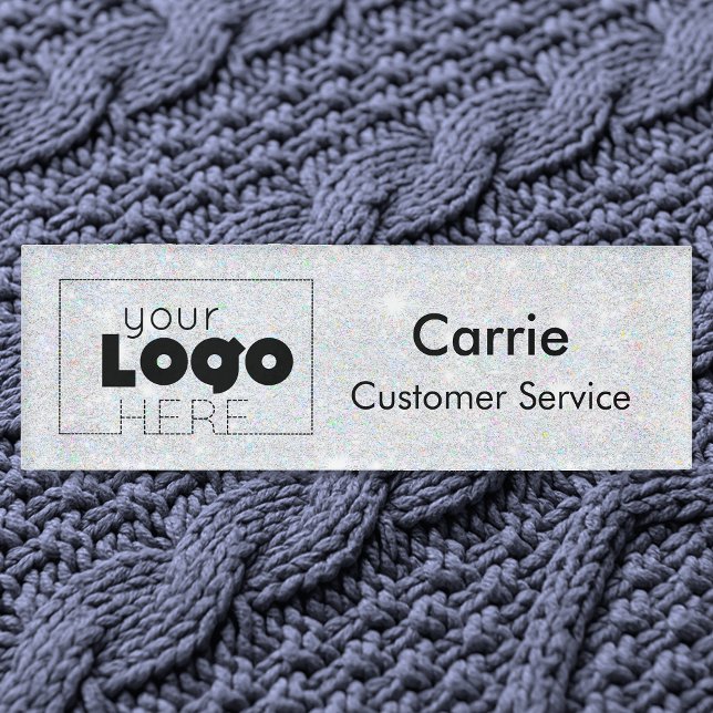 Name des Logopersonals für den Opal Platinum Glitz Namenschild (Von Creator hochgeladen)