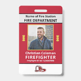 Name des Logos Bar für das Foto der benutzerdefini Ausweis