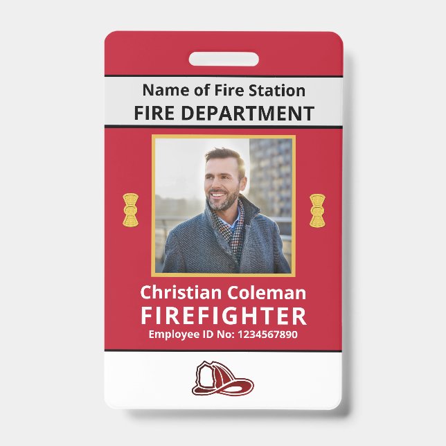 Name des Logos Bar für das Foto der benutzerdefini Ausweis (Vorderseite)