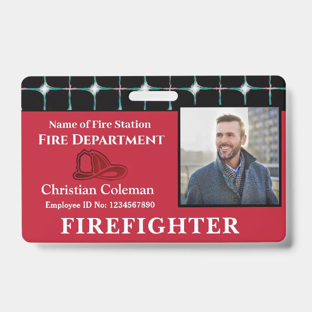 Name des Logos Bar für das Foto der benutzerdefini Ausweis (Vorderseite)