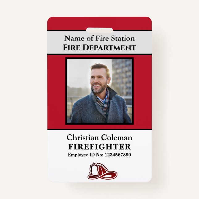 Name des Logos Bar für das Foto der benutzerdefini Ausweis (Vorderseite)