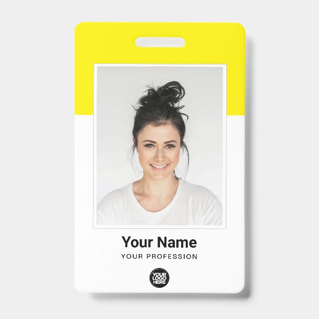 Name des Logos des Gelben Mitarbeiters für das gro Ausweis (Vorderseite)