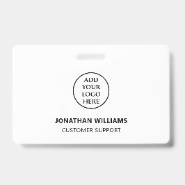 Name des Logos des Mitarbeiterstabs des modernen U Ausweis