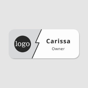 Name des magnetischen Buttons für den benutzerdefi Namensschild