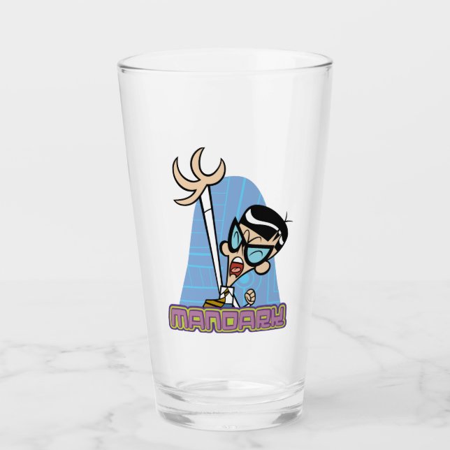 Name des Mandarks Graphic Glas (Vorderseite)