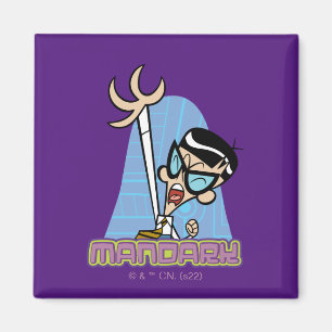 Name des Mandarks Graphic Magnet