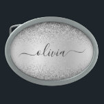 Name des Metalls für Silver Glitzer Monogram Moder Ovale Gürtelschnalle<br><div class="desc">Silber Imitate Foil Metallic Sparkle Glitzer gebürstetes Metall Monogramm Name Gürtel Verschluss. Das macht den perfekten Abschluss,  süß 16 16.,  18.,  21.,  30.,  40.,  50.,  60.,  70.,  80.,  90.,  100. Geburtstag,  Hochzeit,  Brautparty,  Jubiläum,  Babydusche oder Junggeselinnen-Abschied Geschenk für jemanden,  der Luxus und Chic Stil Lieben glänze.</div>