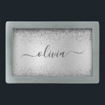 Name des Metalls für Silver Glitzer Monogram Moder Rechteckige Gürtelschnalle<br><div class="desc">Silber Imitate Foil Metallic Sparkle Glitzer gebürstetes Metall Monogramm Name Gürtel Verschluss. Das macht den perfekten Abschluss,  süß 16 16.,  18.,  21.,  30.,  40.,  50.,  60.,  70.,  80.,  90.,  100. Geburtstag,  Hochzeit,  Brautparty,  Jubiläum,  Babydusche oder Junggeselinnen-Abschied Geschenk für jemanden,  der Luxus und Chic Stil Lieben glänze.</div>