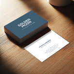 Name des Minimalistischen Unternehmens | Modern |  Visitenkarte<br><div class="desc">Minimalistisches Design-Monogramm aus Name,  Marke oder Firmenidentität. Formelles,  modernes und einfaches Design,  perfekt für Ihr Geschäft,  eine großartige Möglichkeit,  sich Ihren Kunden zu präsentieren. Sie können den Text leicht personalisieren und sich ganz nach Ihren Wünschen ausrichten.</div>