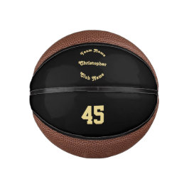 Name des Mit Monogramm Spielerteams Mini Basketball