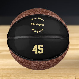 Name des Mit Monogramm Spielerteams Mini Basketball