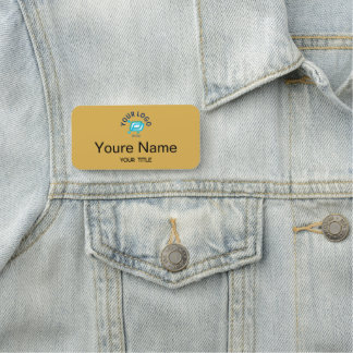 Name des Mitarbeiters des magnetischen Unternehmen Namensschild