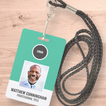 Name des Mitarbeiters Strichcode des modernen farb