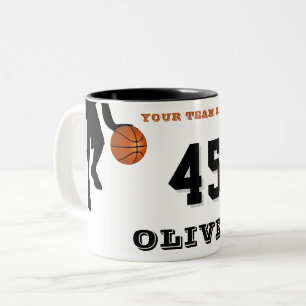 Name des modernen Basketball-Mannschaftsnamens Zweifarbige Tasse