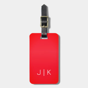 Name des modernen eleganten Metal Foil Traveler Mo Gepäckanhänger