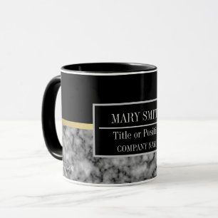 Name des modernen Marmorgeschäftes Tasse