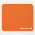 Name des Monarchschmetterlings orange Mousepad<br><div class="desc">Name des Monarchschmetterlings orange</div>