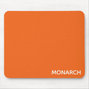 Name des Monarchschmetterlings orange Mousepad
