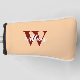 Name des Monogram-Skripts Golf Headcover