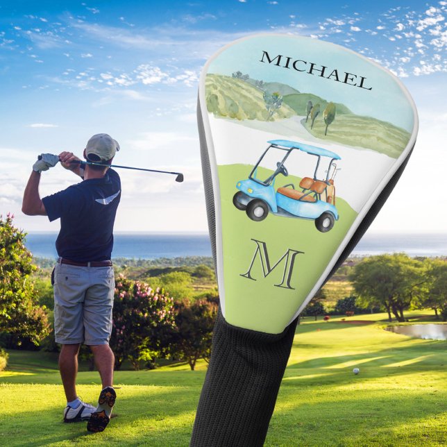 Name des Monogrammes des benutzerdefinierten Kartk Golf Headcover (Von Creator hochgeladen)