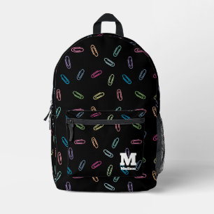 Name des Monogramms Bedruckter Rucksack