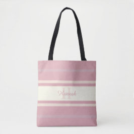 Name des Monogramms elegant Rosa