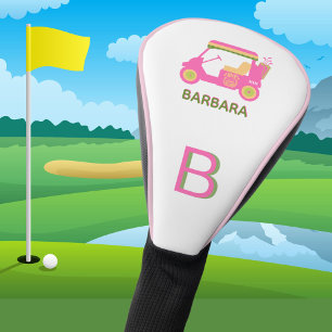 Name des Monogramms für das Hot Pink Custom Golf C Golf Headcover