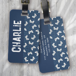 Name des Monogramms für das Videospiel Gepäckanhänger